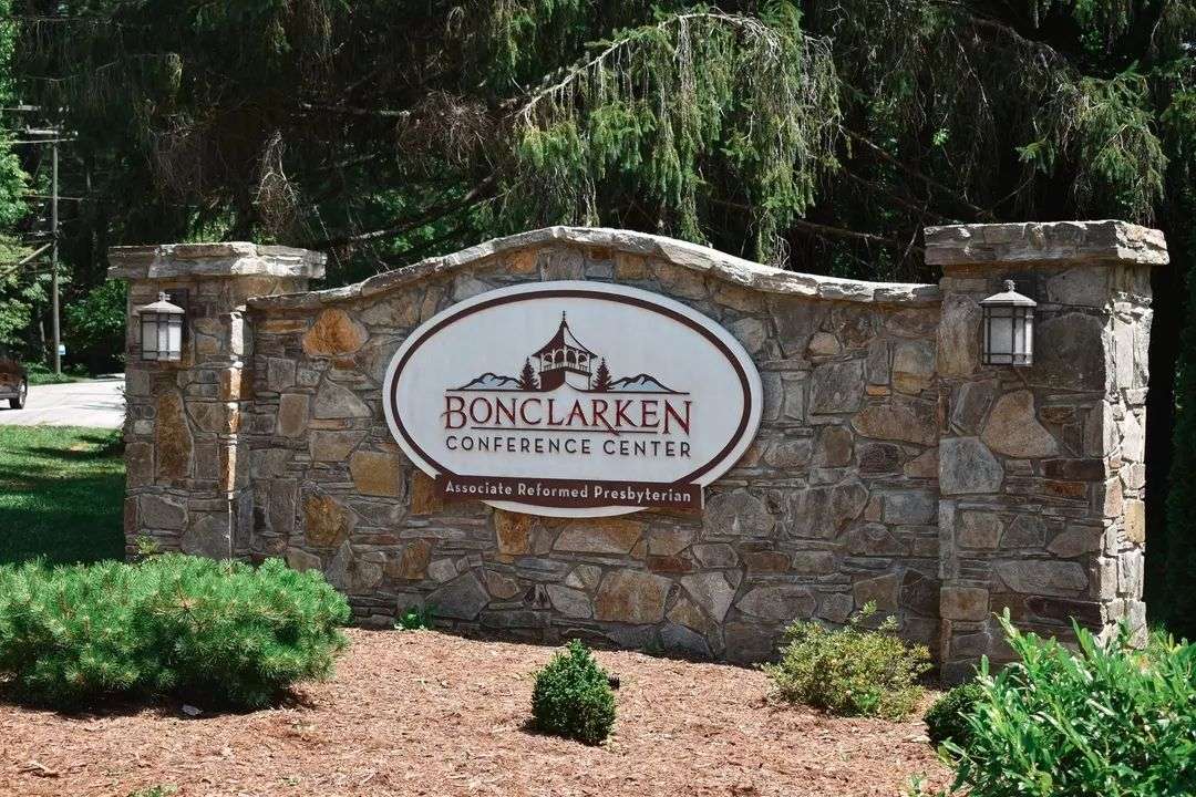 Bonclarken Conference Center stone sign