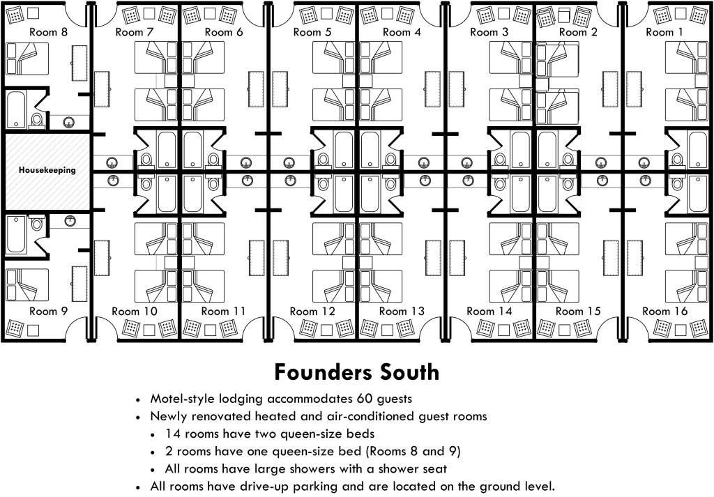 Founders South floorplan